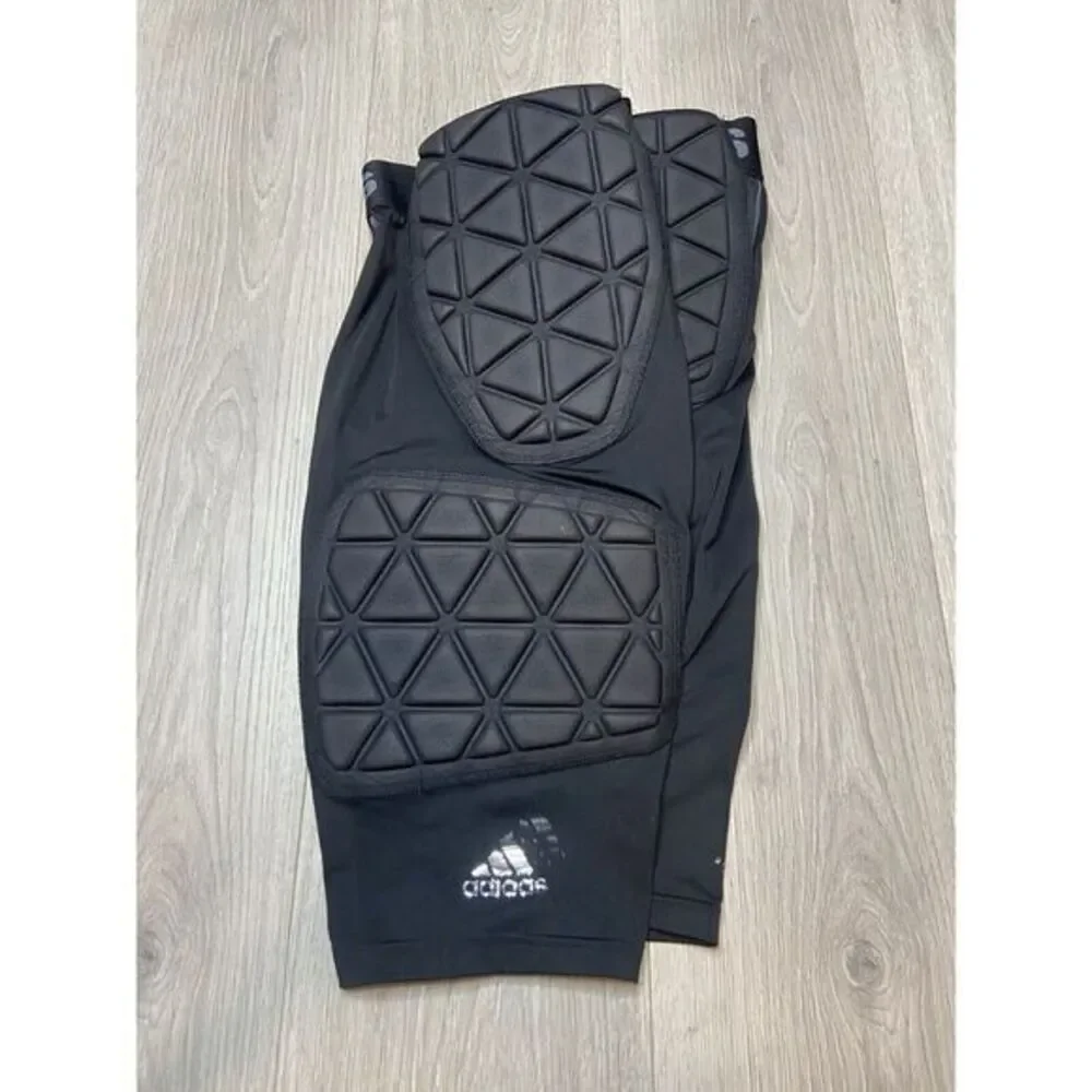 Adidas Football Shorts Padded Griddle Men Large Climacool Force Integrated Black